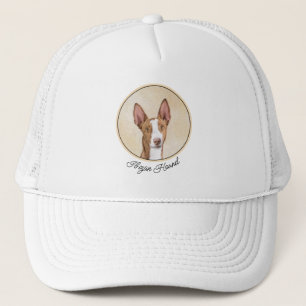 Boné Pintura de Cachorro Ibizan - Arte Cachorra Origina