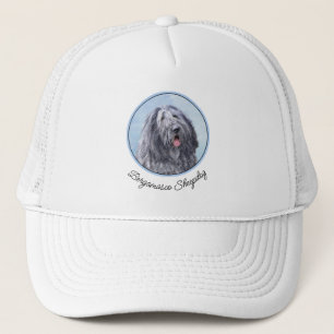 Boné Pintura de Sheepdog Bergamasco - Cachorro Original