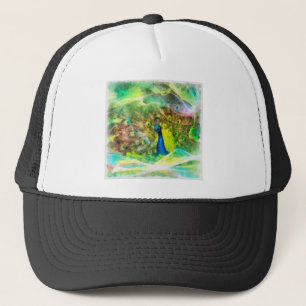 Boné Pintura digital Peacock