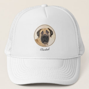 Boné Pintura em Boerboel - Arte Cachorra Original