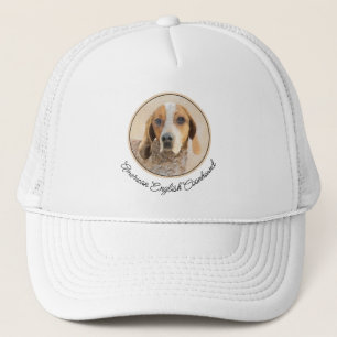 Boné Pintura em Coonhound Inglês Americano - Arte Canin