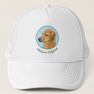 Boné Pintura Ridgeback da Rodésia - Arte Cachorra Origi
