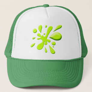 Boné Pintura verde Splodge
