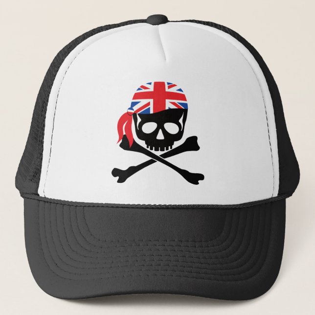 Boné Pirata britânico (Frente)