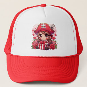Boné Pirata de Dia de os namorados