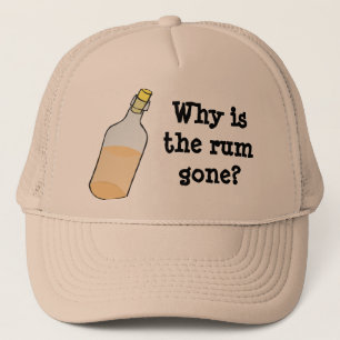 Boné Pirata e rum