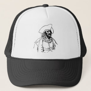 Boné Piratas Vintage, um Esboço de Bucaneiro por Howard