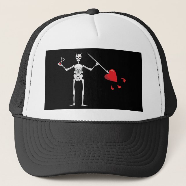 BONÉ PIRATE FLAG BLACKBEARD (Frente)