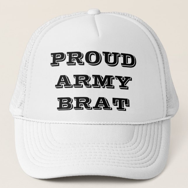 Boné Pirralho orgulhoso do exército do chapéu (Frente)