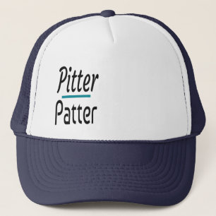 Boné Pitter Patter, Engraçado Presente de Humor Novida