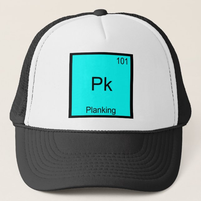 Boné Pk - Prancha Elemento Engraçado de Química Camiset (Frente)