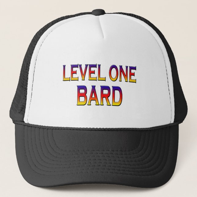 Boné Placa do nível 1 (Frente)