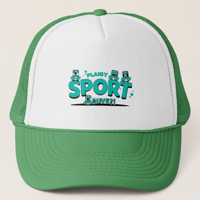 Boné Plaiby Sport Cartoon Tee (Frente)