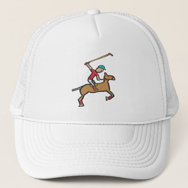 Boné Playing Polo (Frente)