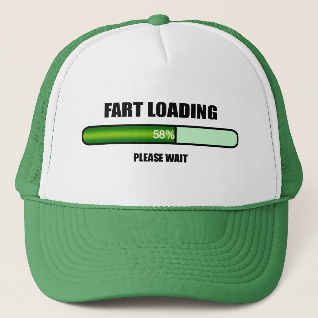 Boné Please Wait Fart Now Loading (Frente)