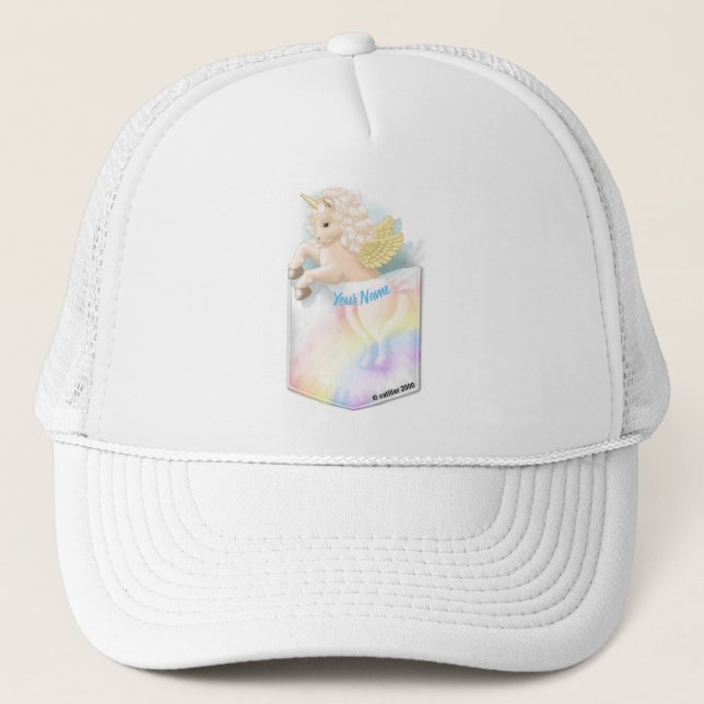 Boné Pocket Rainbow Unicorn (Frente)