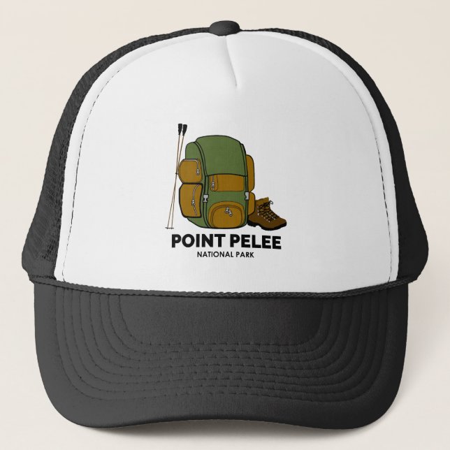 Boné Point Pelee National Park Ontario Canada Backpack (Frente)