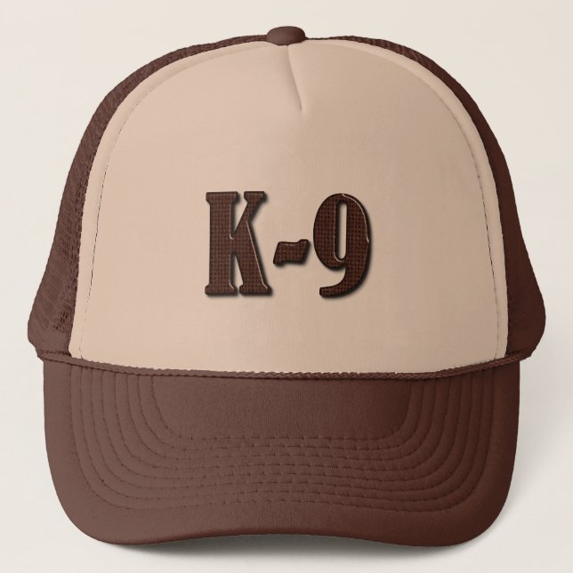 Boné Polícia K9 - Linha Azul Fino (Frente)