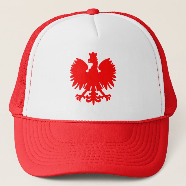 Boné Polish Eagle Trucker Hat (Frente)