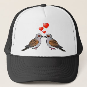 Boné Pombas da tartaruga no amor