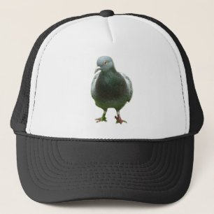 Boné Pombo em um chapéu