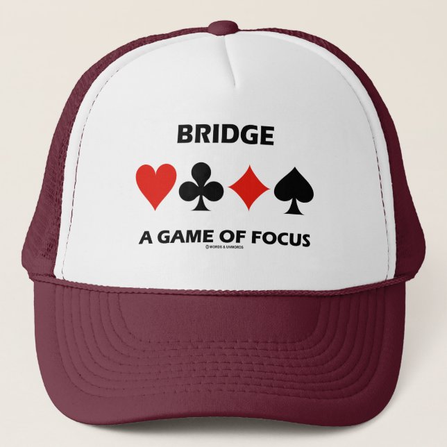 Boné Ponte Um Jogo De Foco Duplicado Humor De Ponte (Frente)