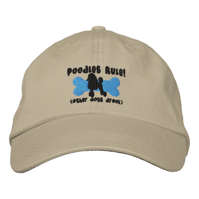 Boné Poodles Regra Boriderada Hat (Frente)
