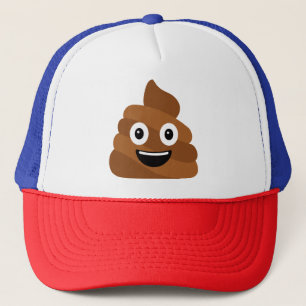 Boné Poop Emoji Trucker Hat