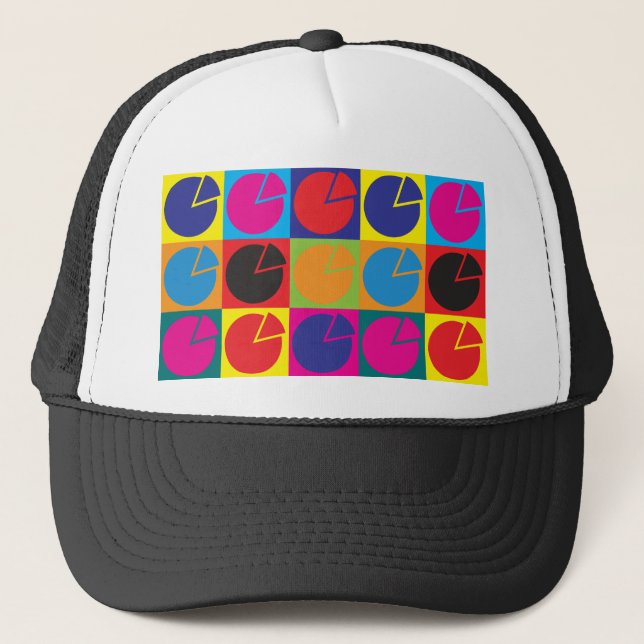 Boné Pop art da economia (Frente)