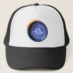 Boné Pop art original da lata da torta do Frisbee