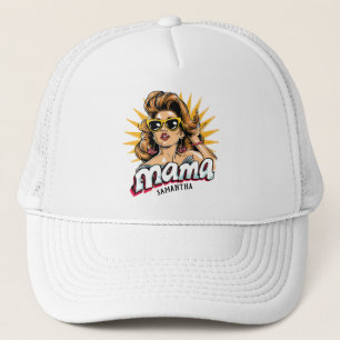 Boné Pop da Mãe Personalizada Arte 1