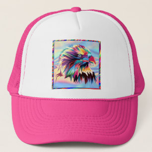 Boné Pop Prismático Geométrico Bald Head Art-43435