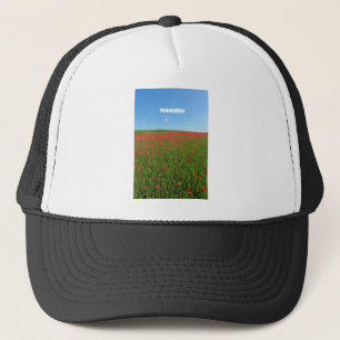Boné Poppies lembram