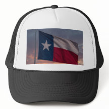 Boné Pôr do Sol da Bandeira do Texas - Chapéu Patr