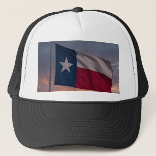 Boné Pôr do Sol da Bandeira do Texas - Chapéu Patr
