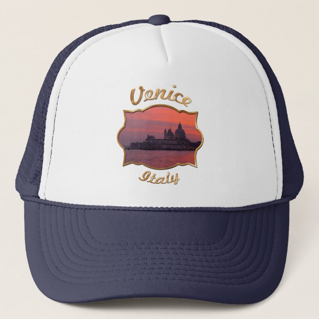 Boné Por do sol em Veneza (Frente)