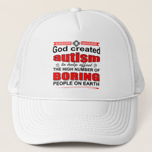 Boné Por que Deus criou autismo