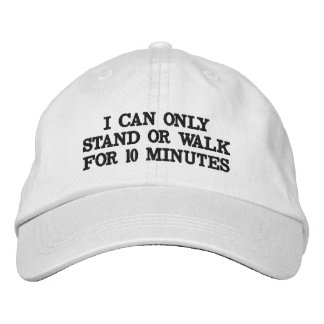 BONÉ POR QUE EU USO UM CHAPÉU DE CADEIRA DE RODAS