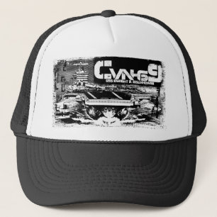 Boné Porta-aviões Dwight D. Eisenhower Trucker Hat