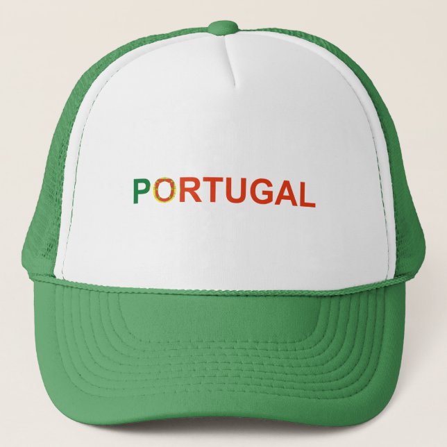 Boné Portugal National Pride Typography - Portuguese He (Frente)