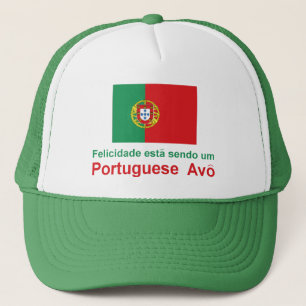 Boné Português feliz Avo (avô)