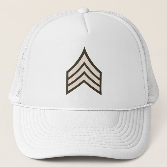 Boné posto de Sargento do Exército (Frente)