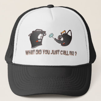 Boné Pote chamando o Chapéu Negro de Kettle