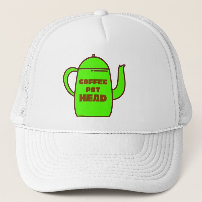 Boné POTE COFFEE FAZ ideia engraçada de presente de caf (Frente)