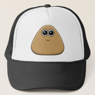 Boné Pou com fome
