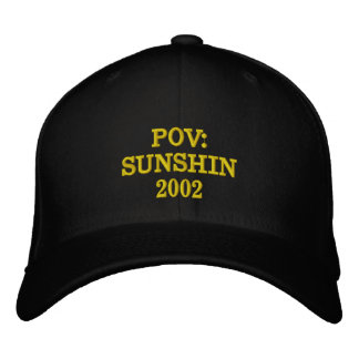 Boné POV SUNSHIN 2002 Embroidered Black 