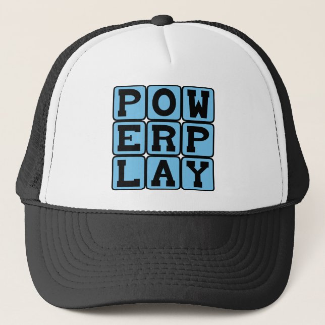 Boné Power Play, Oportunidade de Hóquei no Gelo (Frente)