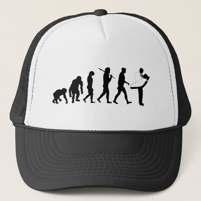 Boné Práticas dentais e engrenagem dos cirurgiões (Frente)