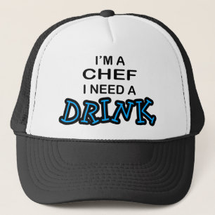 Boné Precise uma bebida - cozinheiro chefe