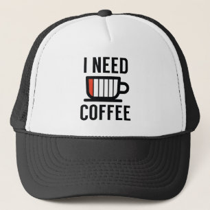 Boné Preciso de café